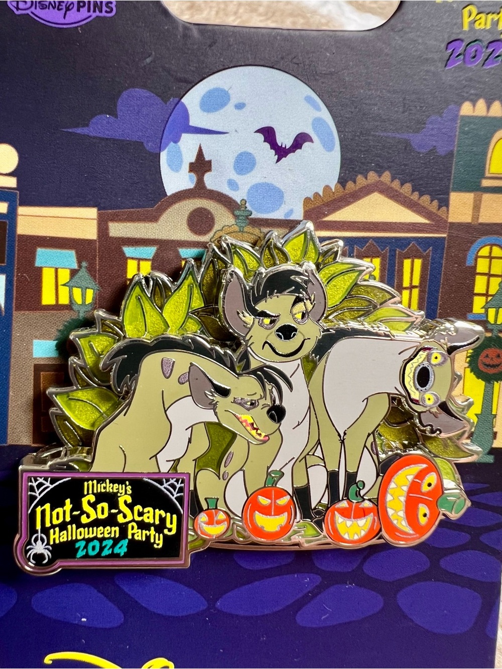 Disney Mickey’s Not So Scary Halloween Party 2024 The Lion King Hyenas Pin